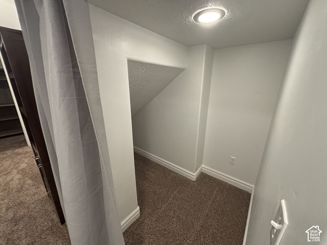 11689 South Shadow View Lane Draper, UT 84020 - Photo 20 of 25 Recessed ceiling lighting, sloped ceiling detail, and carpeted flooring