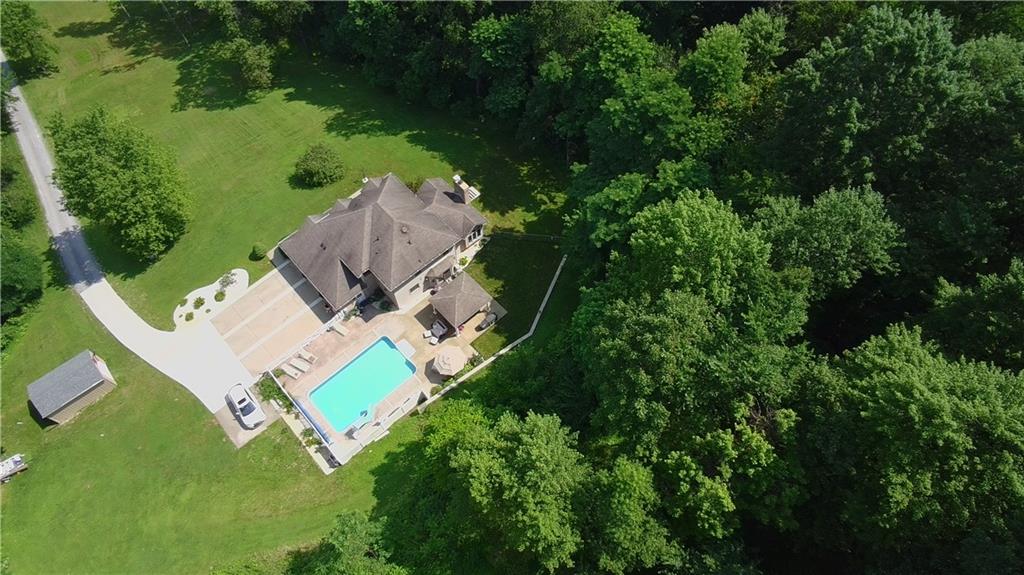 293 Sandy Hill Road Valencia, PA 16059 - Photo 3 of 50 an aerial view of a house with a yard
