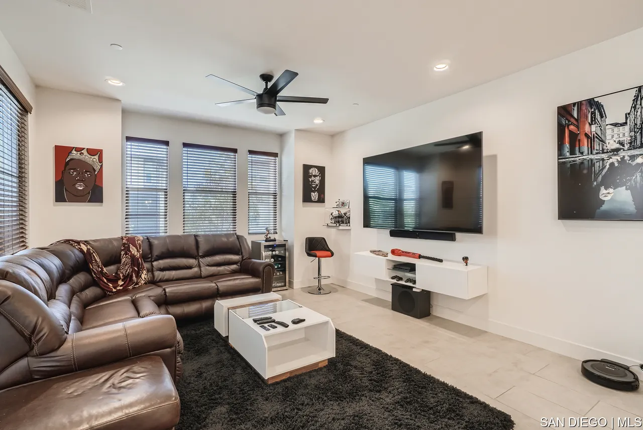 2110 Element Way Chula Vista, CA 91915 - Photo 14 of 33 a living room with furniture and a flat screen tv