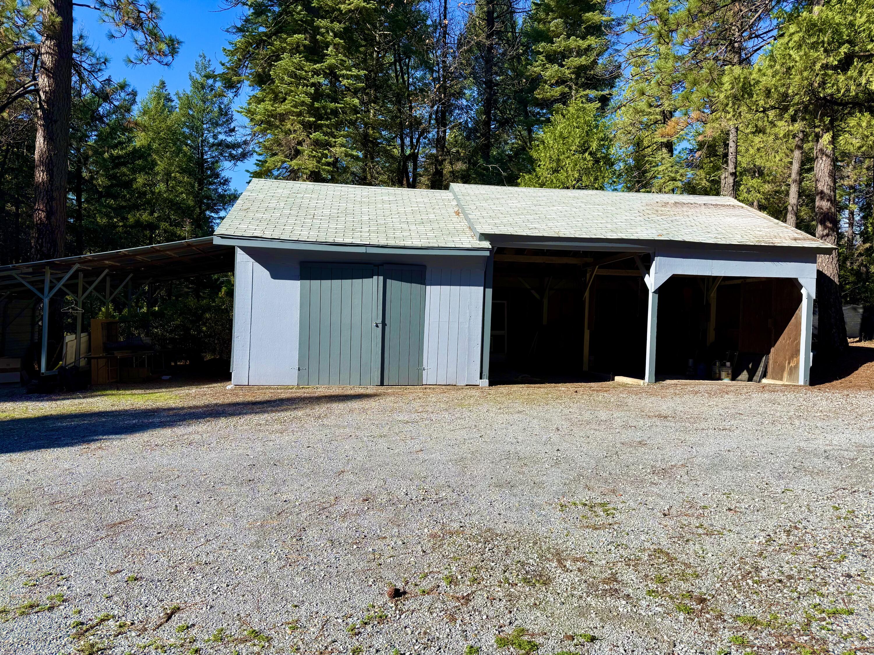 33250 Plateau Pines Road Shingletown, CA 96088 - Photo 18 of 52 Dual Carport and shed