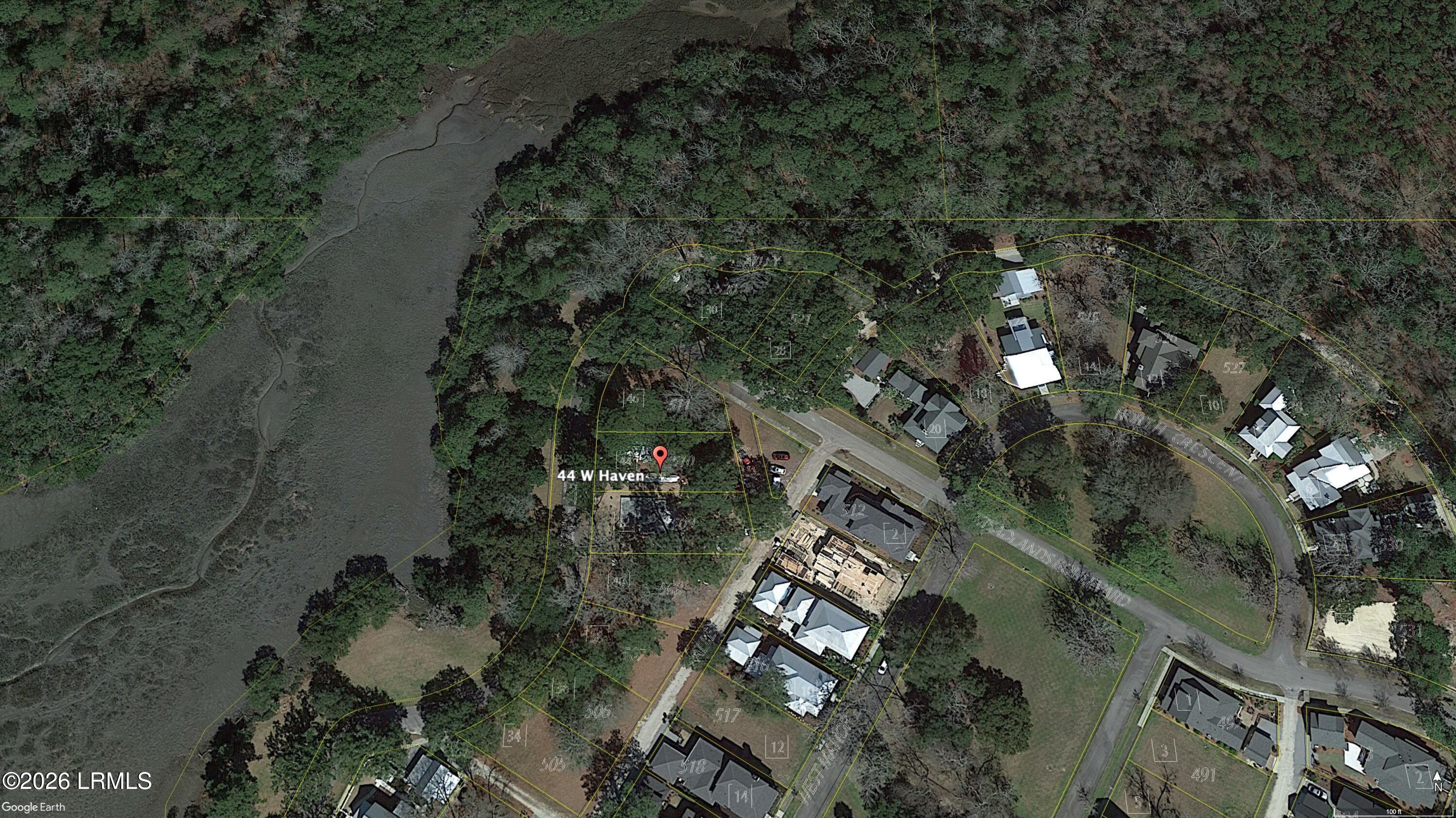 44 W Haven Beaufort, SC 29906 - Photo 6 of 20 44WH_lot_overlay_D (1)