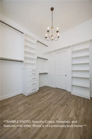 a view of a room with an empty space