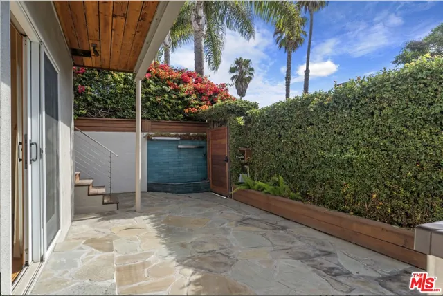 a view of front door