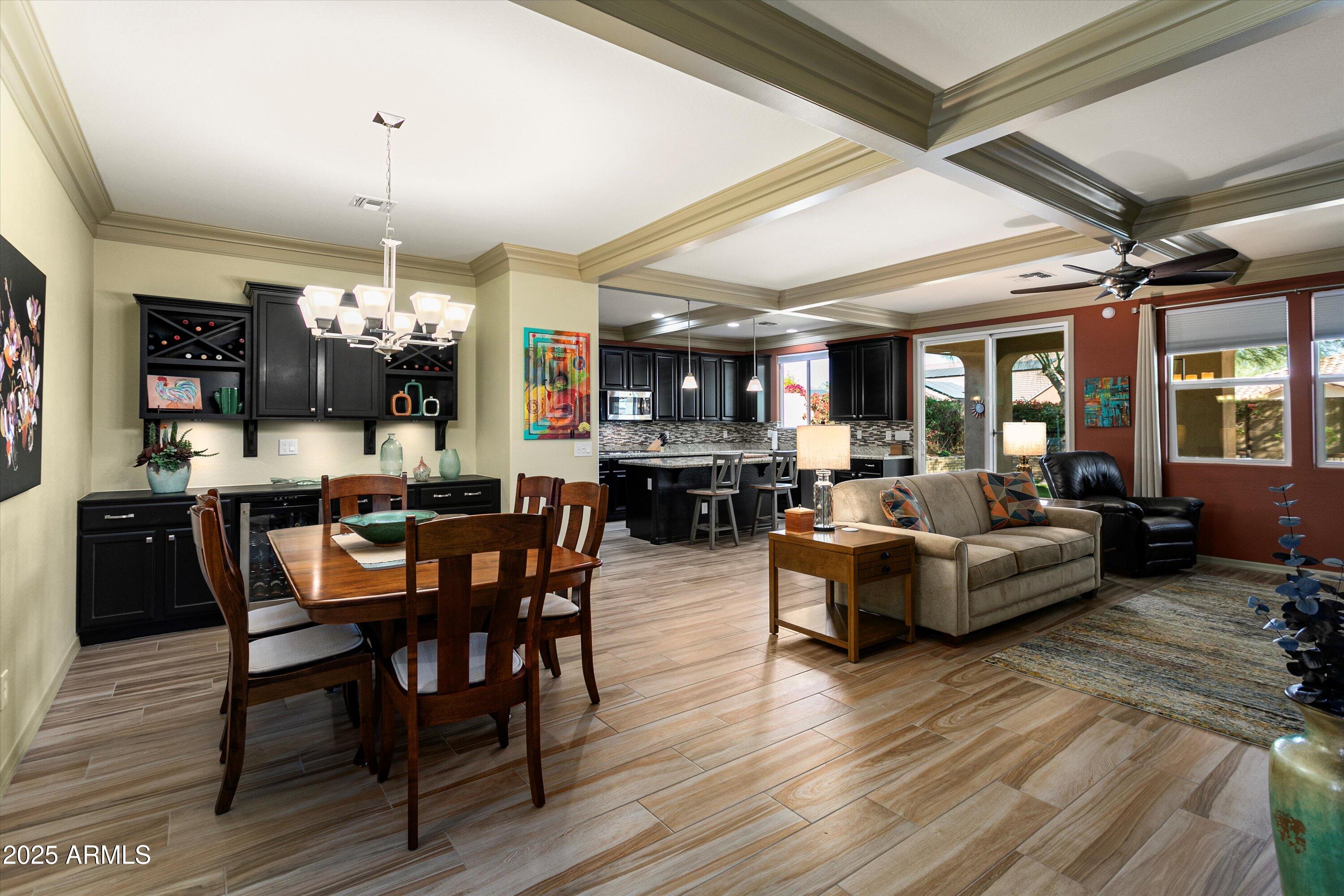 3197 North Springfield Street Buckeye, AZ 85396 - Photo 20 of 60 a view of a dining room with furniture