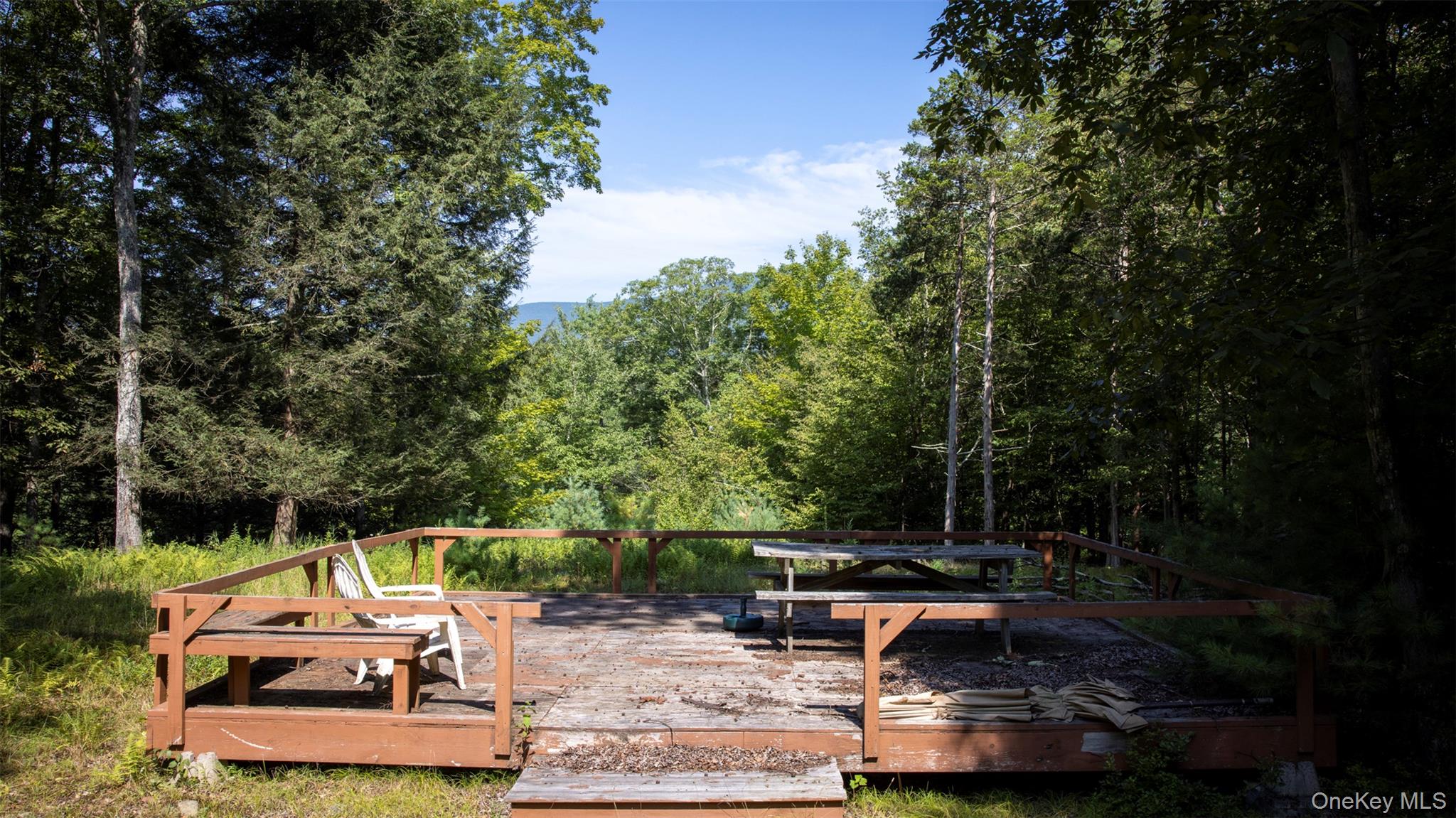 327 Phillips Road Saugerties, NY 12477 - Photo 15 of 24 a view of backyard with furniture and garden