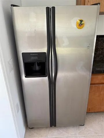 a close view of water heater