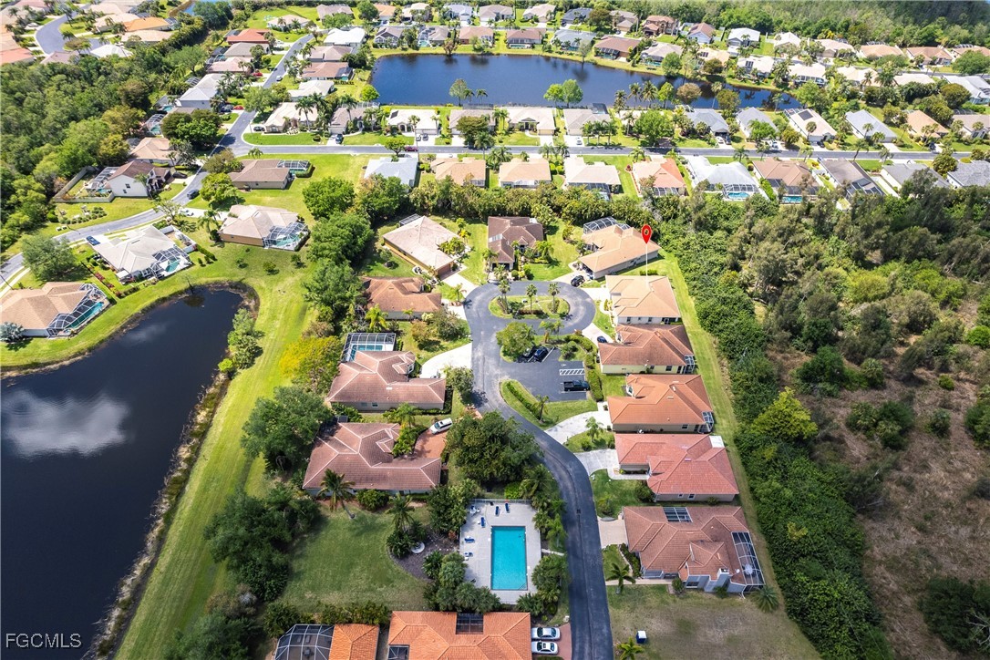 9013 West Ridge Court Fort Myers, FL 33912 - Photo 43 of 43 an aerial view of residential houses with outdoor space