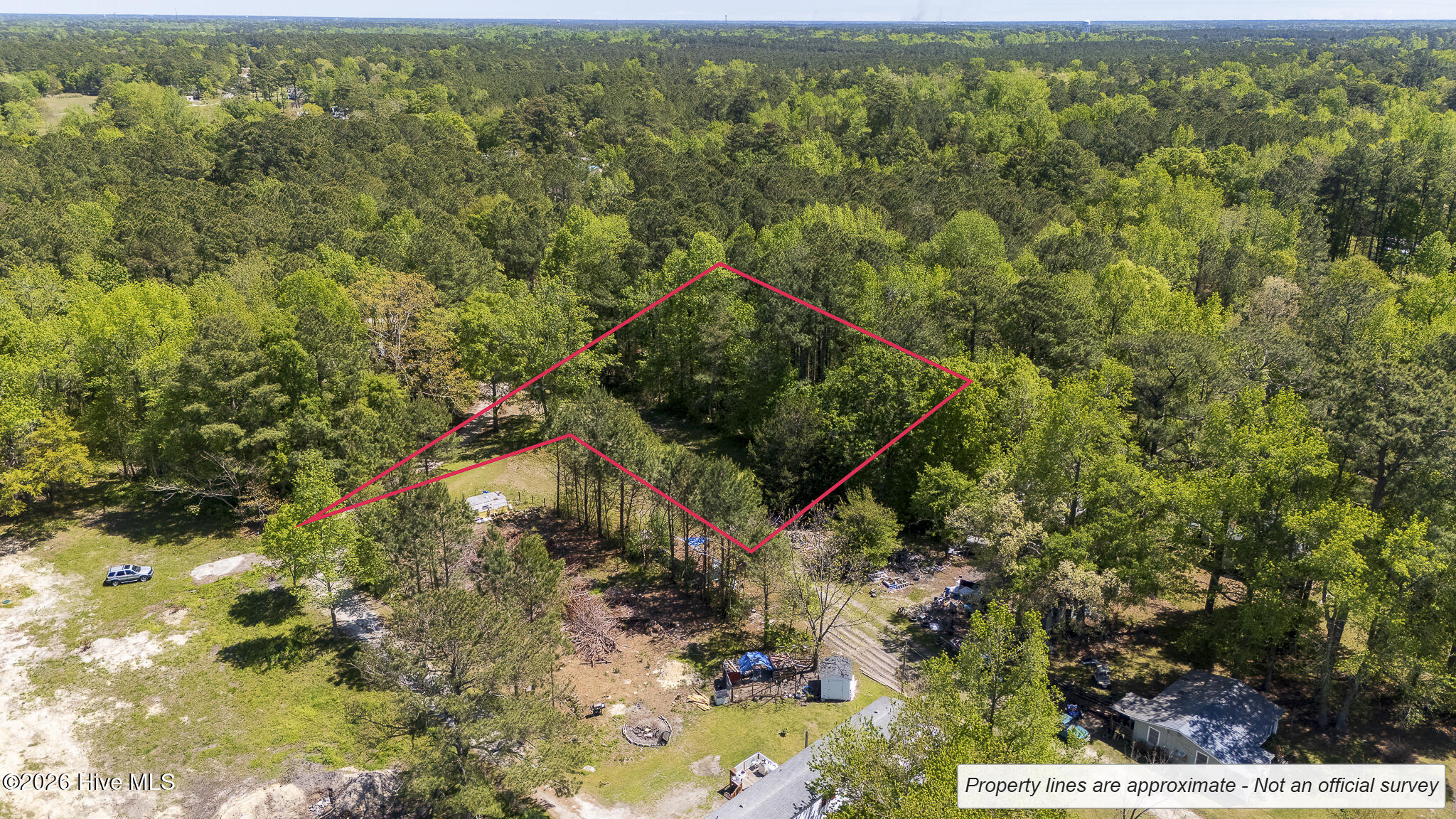 2 Foy Lockamy Road Jacksonville, NC 28540 - Photo 14 of 43 Aerial outline
