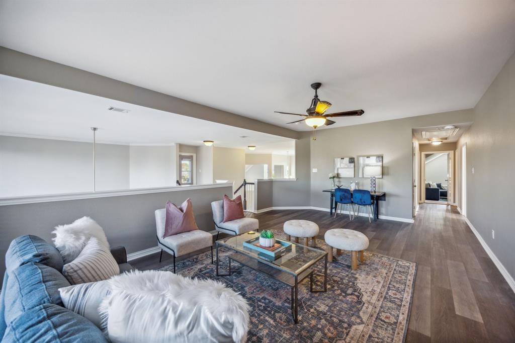 1302 Briar Ridge Drive Keller, TX 76248 - Photo 21 of 39 a living room with furniture and a table