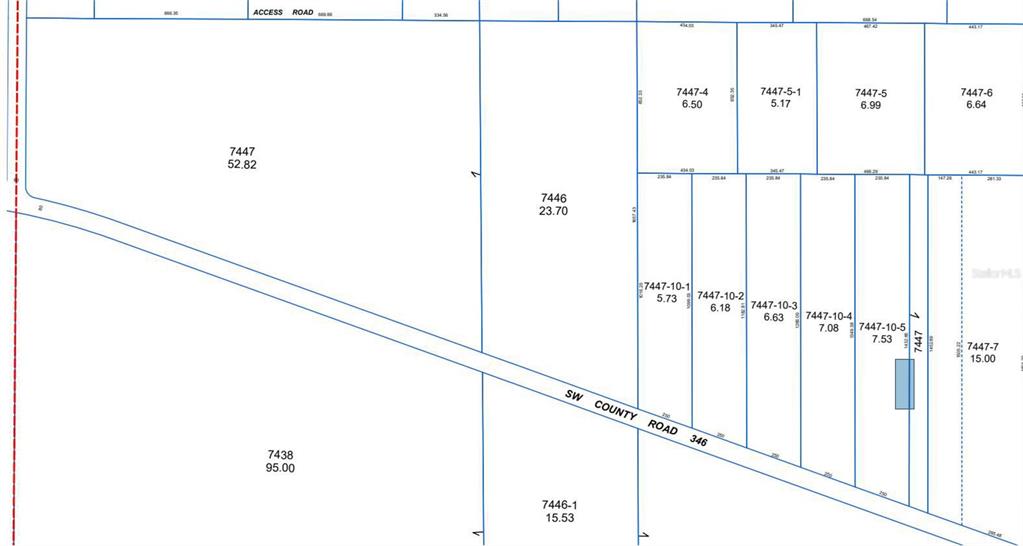 346 Southwest County Road 346 Archer, FL 32618 - Photo 6 of 6 a view of a hallway
