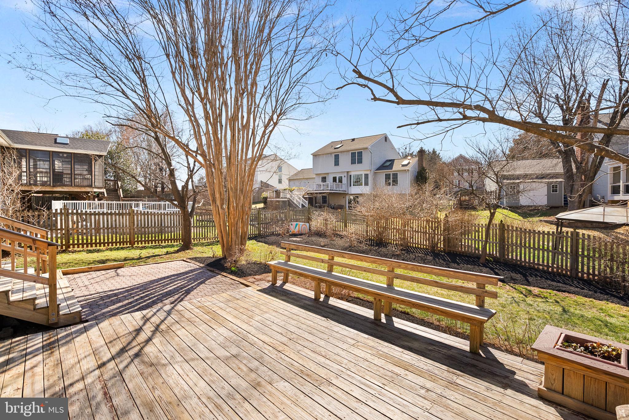 105 Country Road Sterling, VA 20165 - Photo 38 of 49 a view of a house with pool and trees in the background