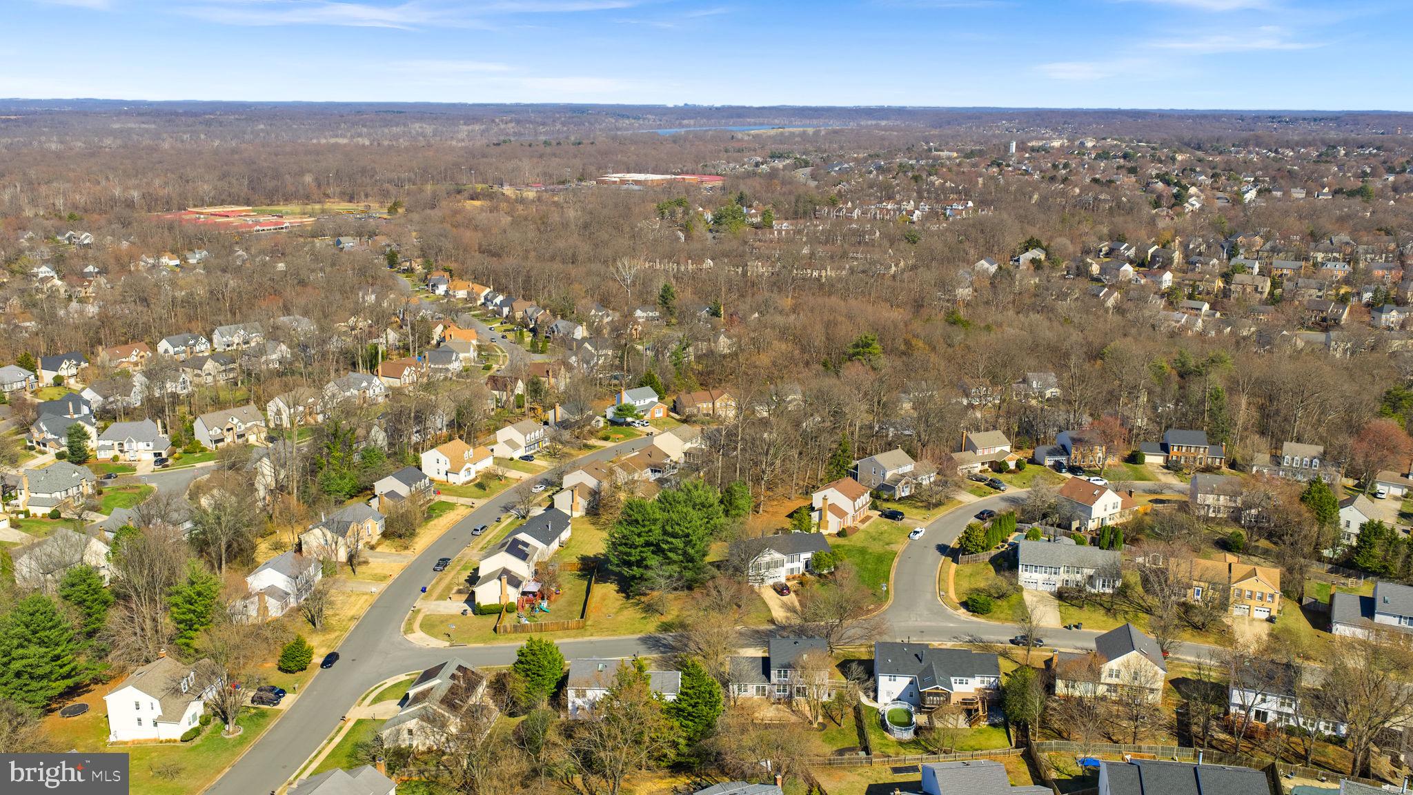 105 Country Road Sterling, VA 20165 - Photo 48 of 49 an aerial view of residential houses with city view