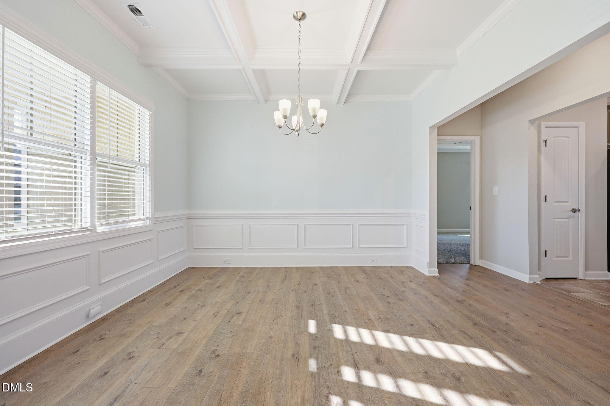3017 Branscombe Road Fayetteville, NC 28304 - Photo 12 of 43 wooden floor in an empty room with a window