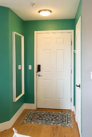 a view of an entryway