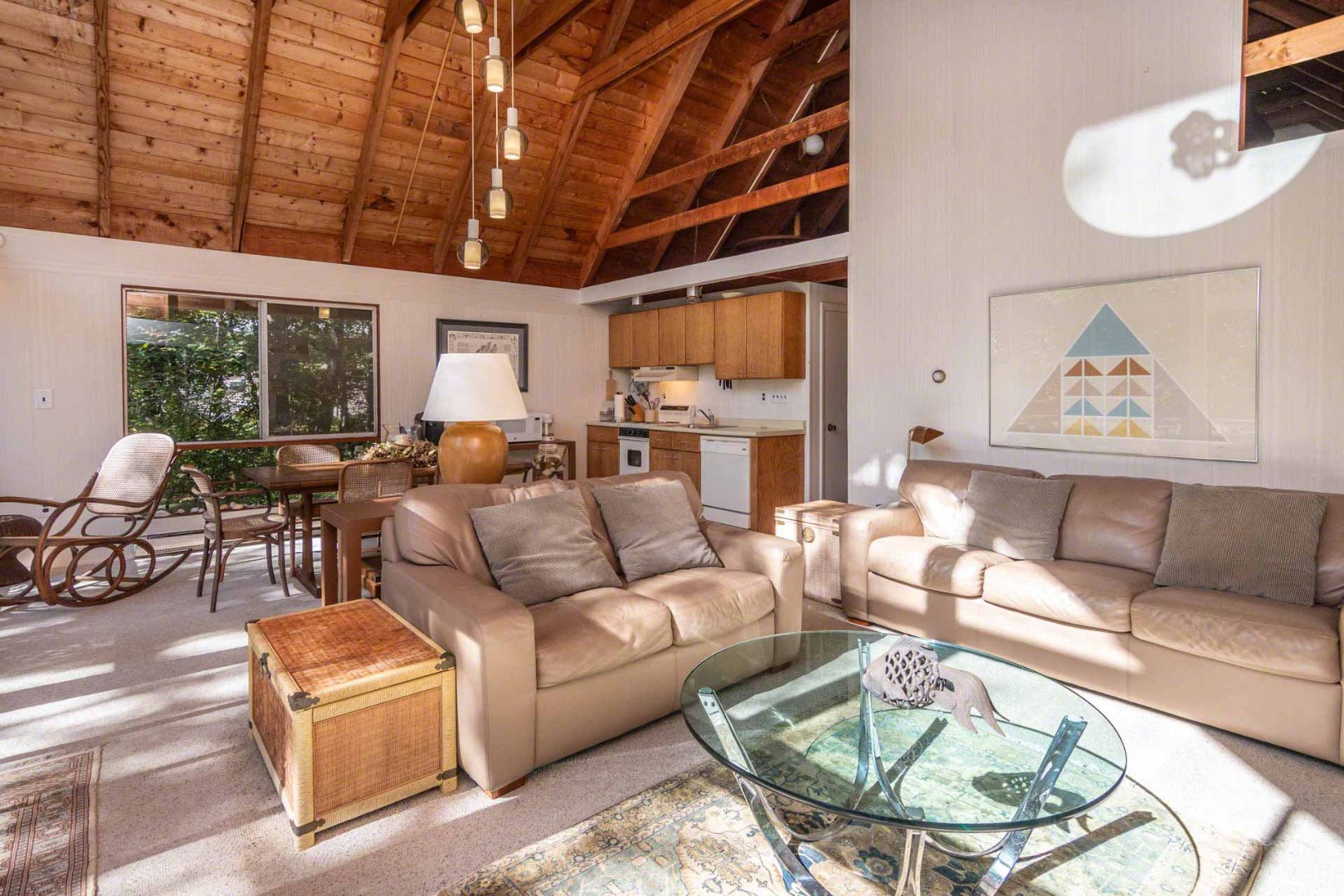 16 Kent Harbor Road Edgartown, MA 02539 - Photo 11 of 35 a living room with furniture and a large window