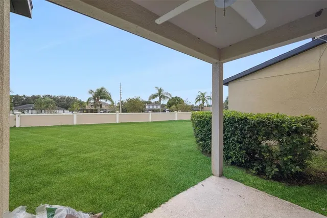 a view of outdoor space and yard