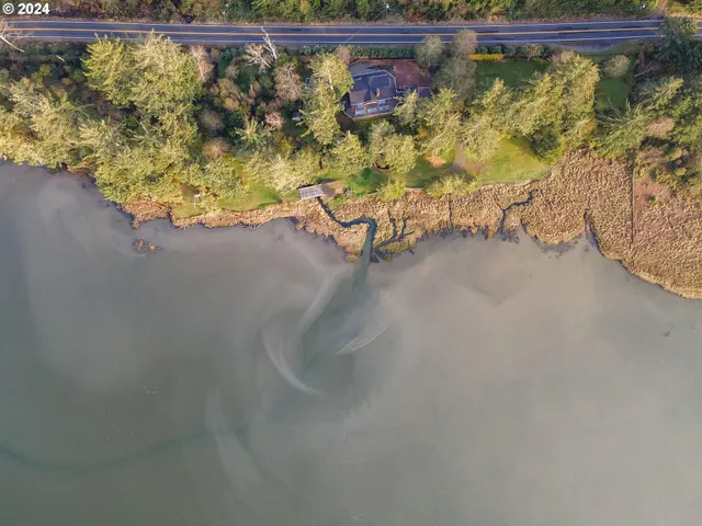 a view of an ocean and beach