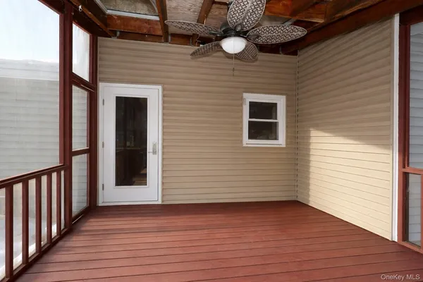 a view of empty room