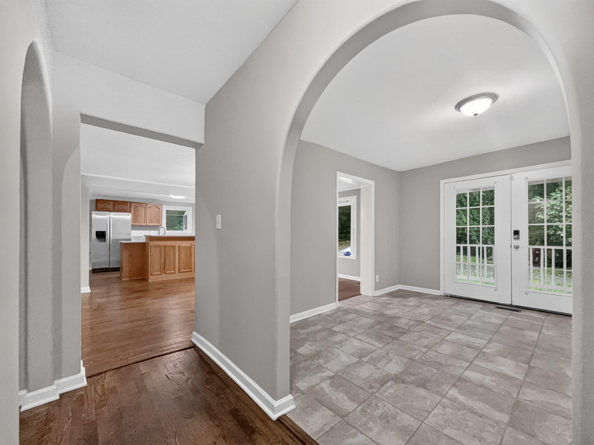 6117 Towles Mill Road Partlow, VA 22534 - Photo 6 of 30 Hall to Kitchen/Dining & Side Entrance.