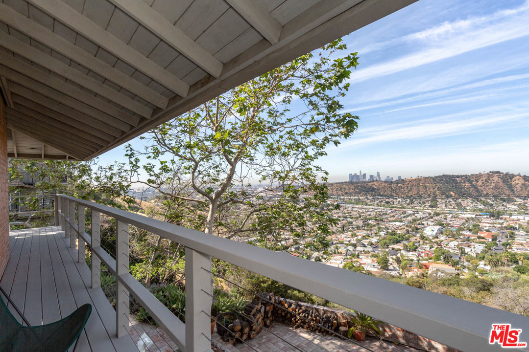 988 West Avenue 37 Los Angeles, CA 90065 - Photo 18 of 53 a city view from a balcony