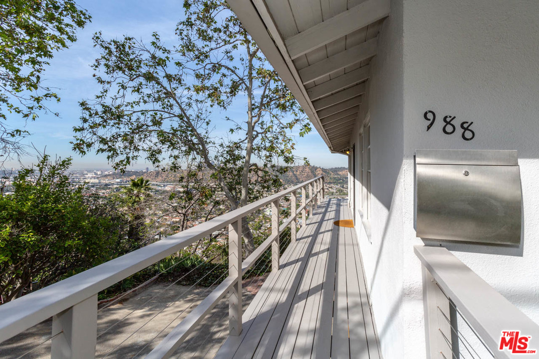 988 West Avenue 37 Los Angeles, CA 90065 - Photo 5 of 53 a view of balcony with wooden floor