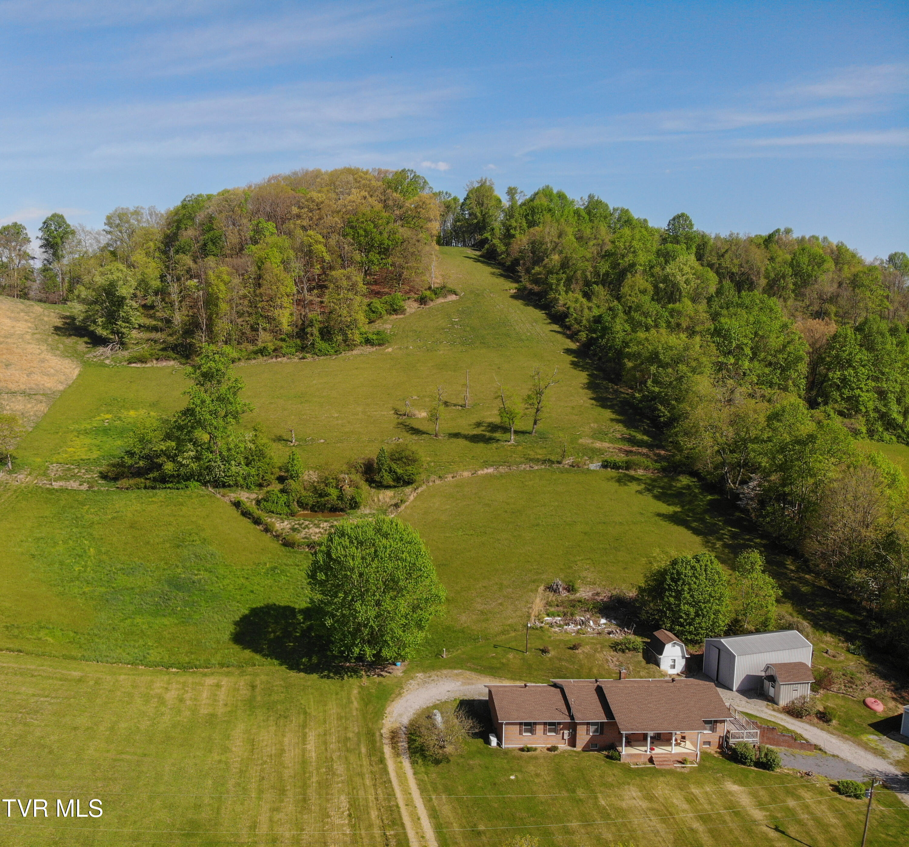 27141 Old Saltworks Road Meadowview, VA 24361 - Photo 41 of 86 Old Saltworks drone 2-2