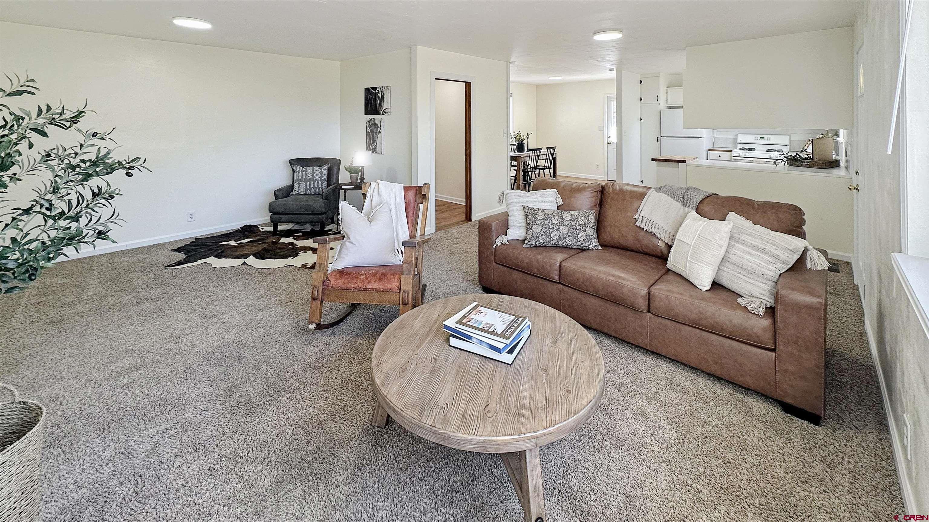 629 Norwood Road Montrose, CO 81403 - Photo 6 of 38 a living room with furniture and a potted plant