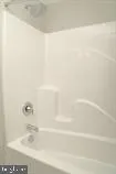 a close up of a bathtub