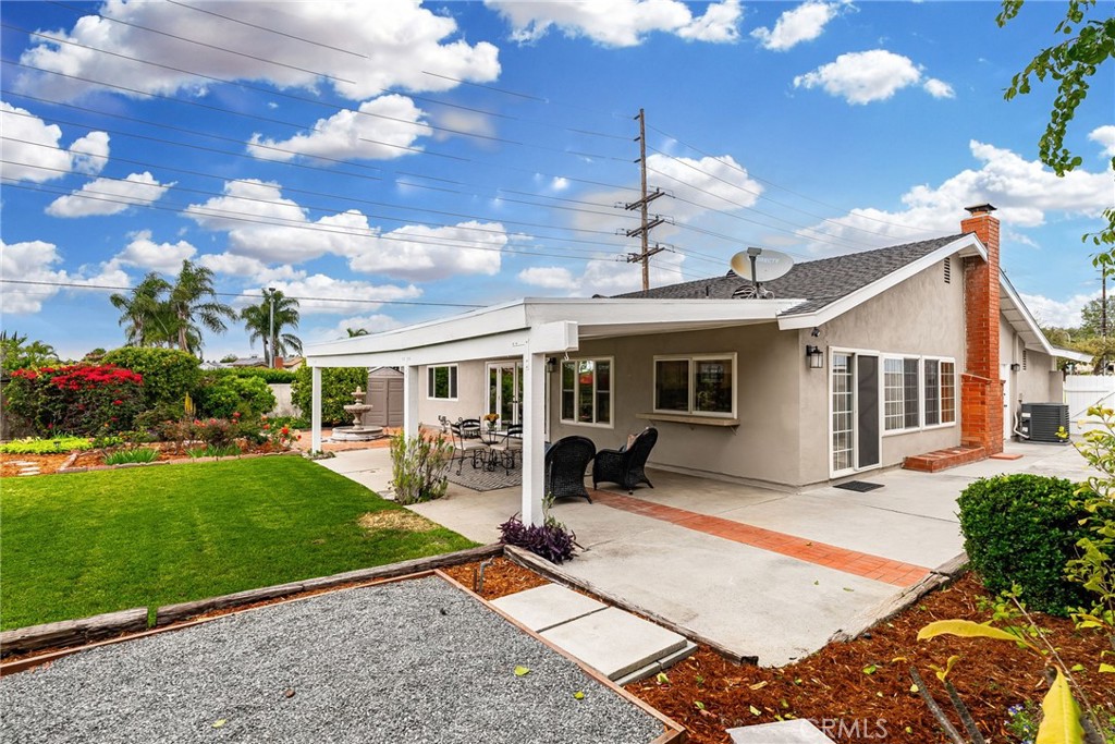 1902 East Eucalyptus Lane Brea, CA 92821 - Photo 30 of 41 a view of a house with backyard porch and sitting area