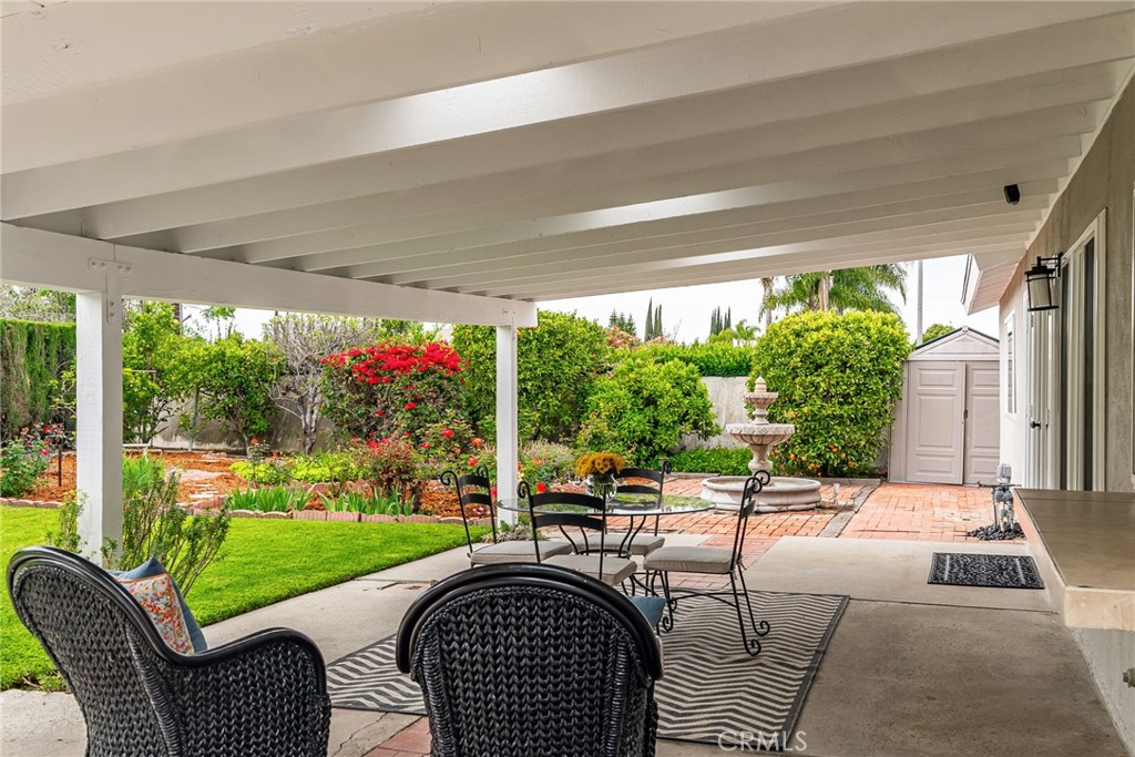 1902 East Eucalyptus Lane Brea, CA 92821 - Photo 33 of 41 a building outdoor space with patio furniture and garden