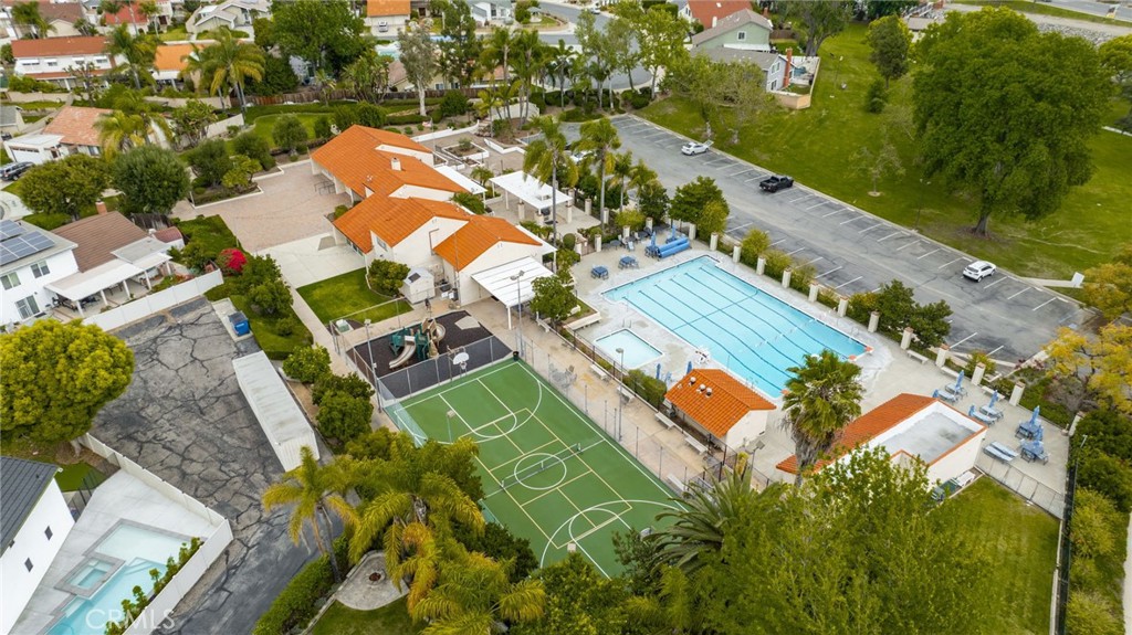 1902 East Eucalyptus Lane Brea, CA 92821 - Photo 40 of 41 an aerial view of a house with a ocean view