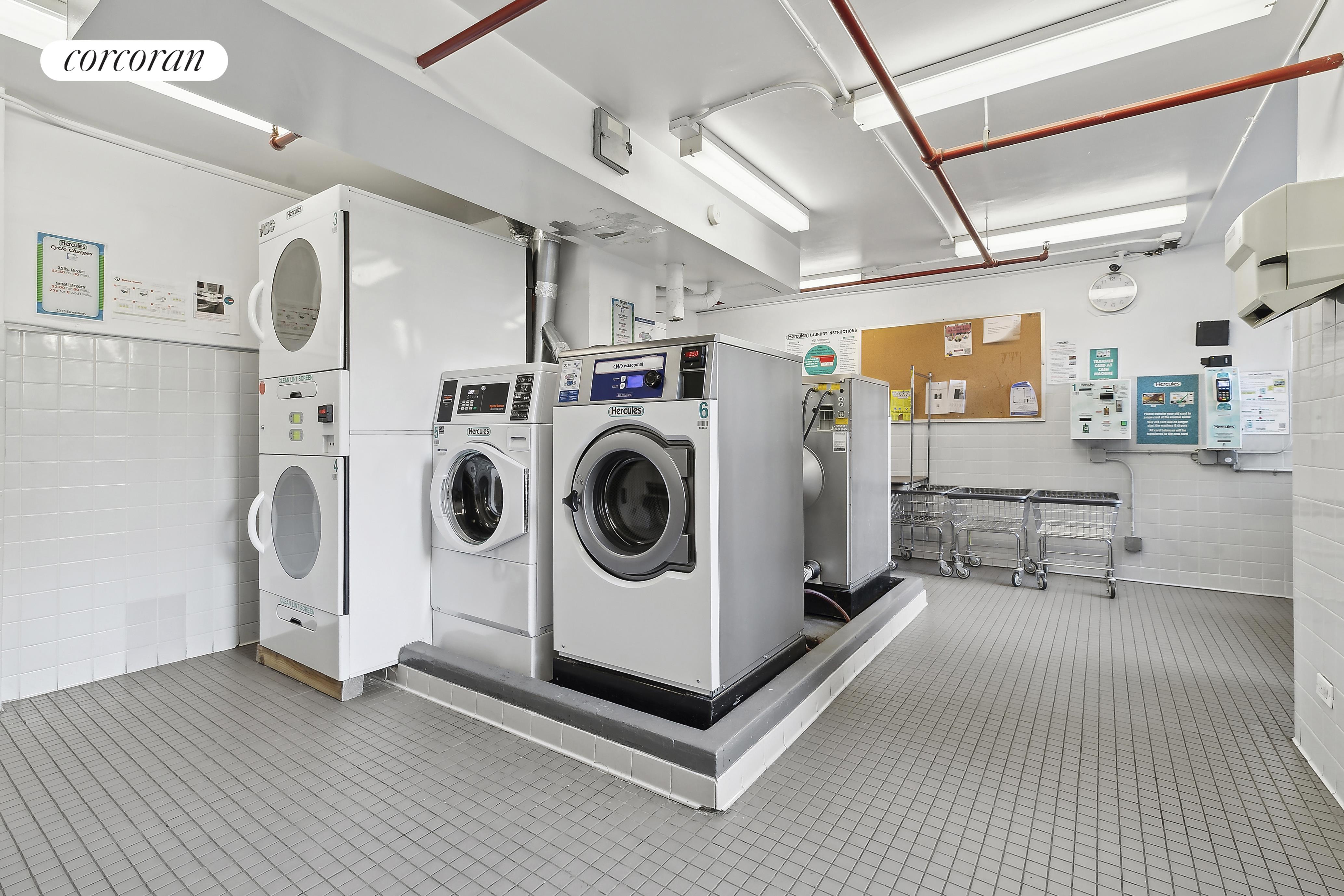 2373 Broadway, Unit 705 Manhattan, NY 10024 - Photo 12 of 13 a utility room with dryer and washer