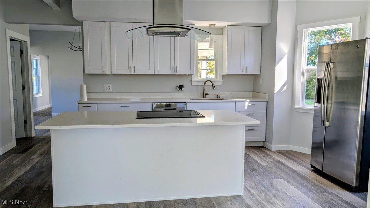 6089 Dunham Road Maple Heights, OH 44137 - Photo 8 of 40 Kitchen with slots of new cabinets