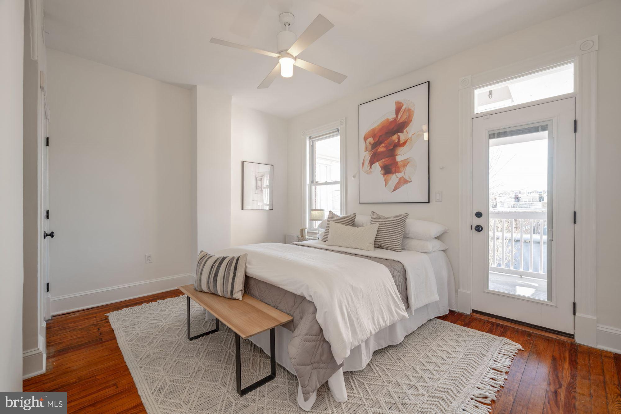1850 3rd Street Northwest Washington, DC 20001 - Photo 16 of 27 Sun Drenched Bedroom 2