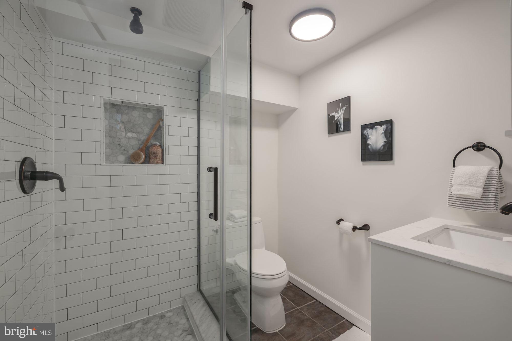 1850 3rd Street Northwest Washington, DC 20001 - Photo 23 of 27 Lower Level Bathroom