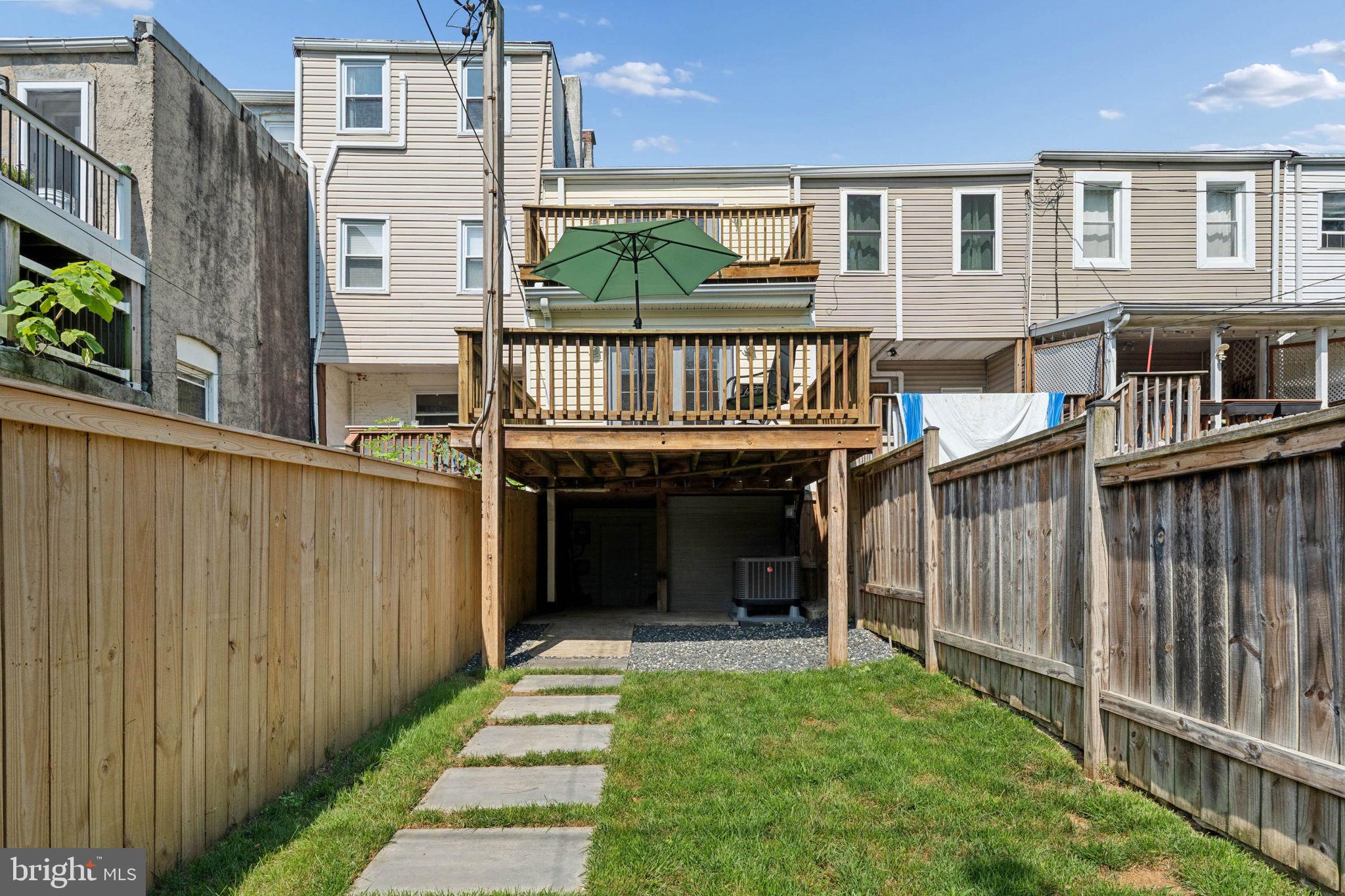 3005 Keswick Road Baltimore, MD 21211 - Photo 38 of 46 Rear exterior with two private decks