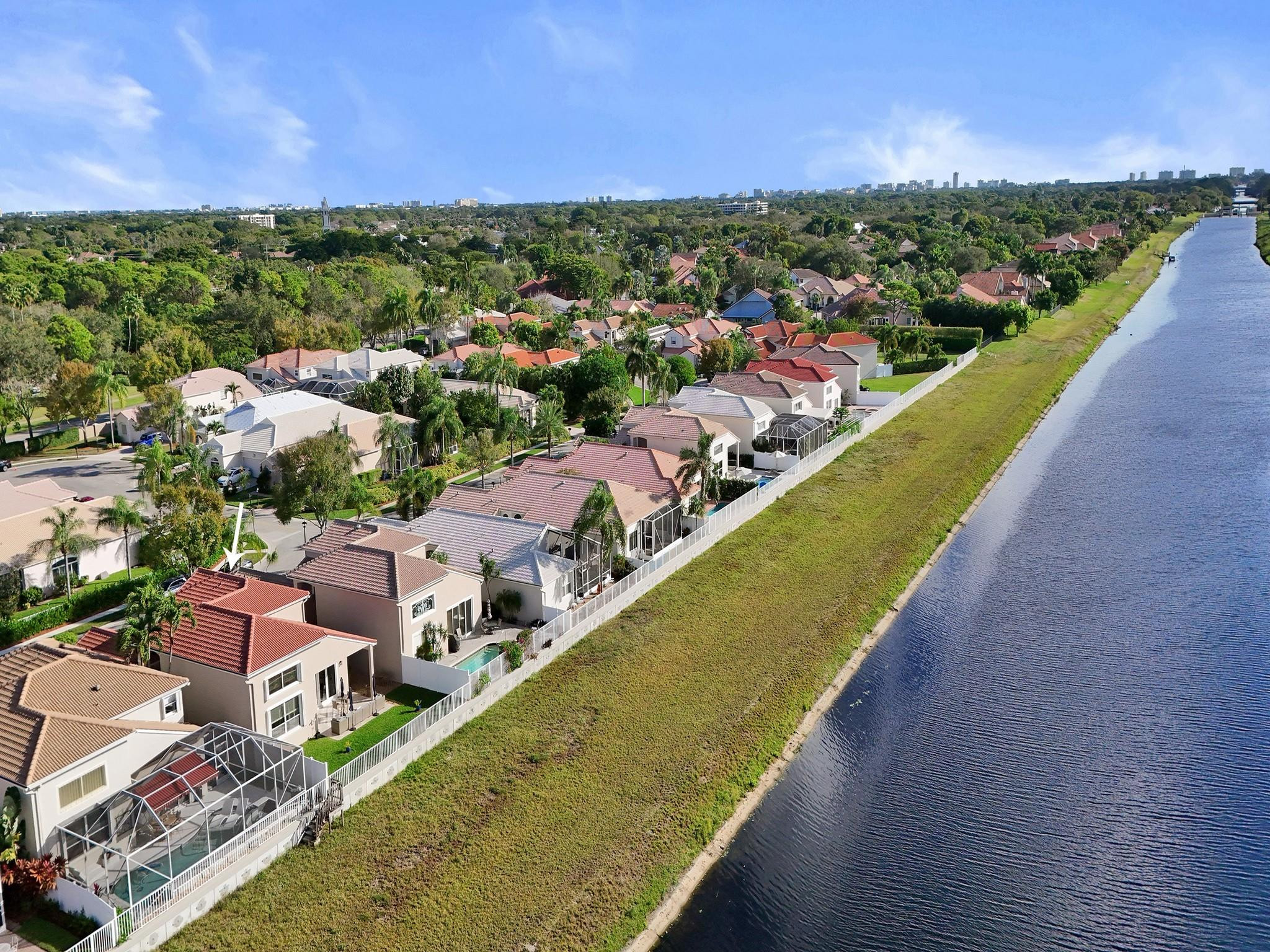 6298 Brava Way Boca Raton, FL 33433 - Photo 84 of 91 an aerial view of residential houses with outdoor space