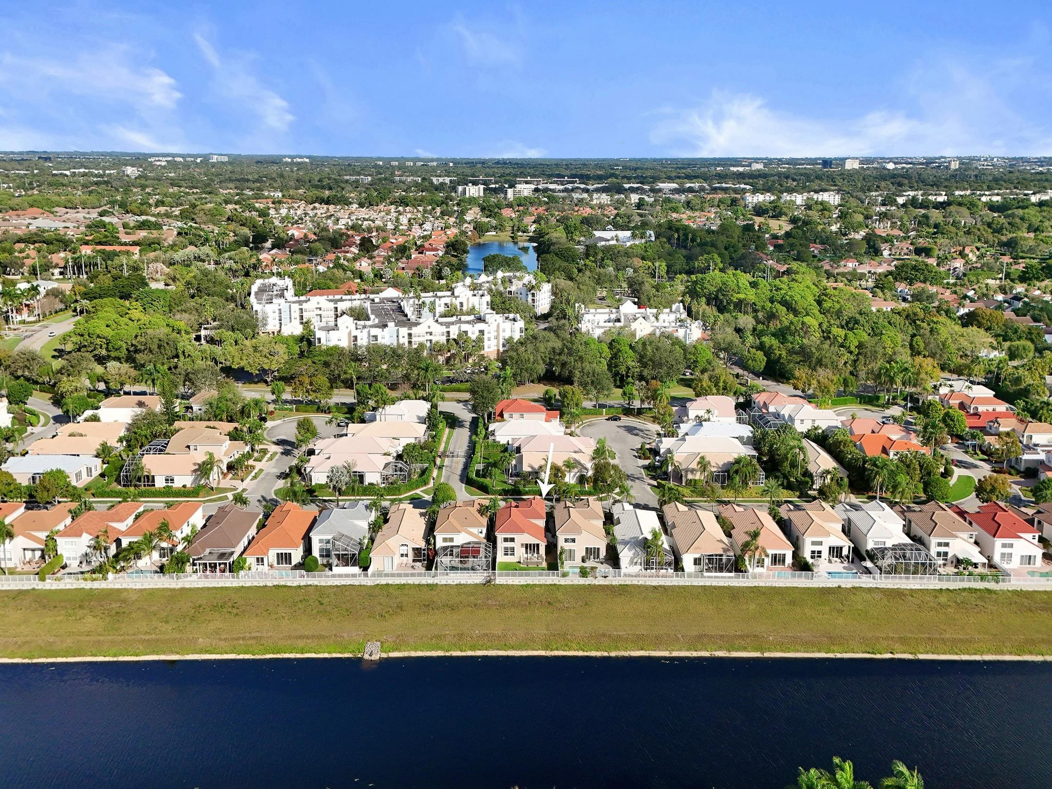 6298 Brava Way Boca Raton, FL 33433 - Photo 87 of 91 a view of a city with an ocean in the background
