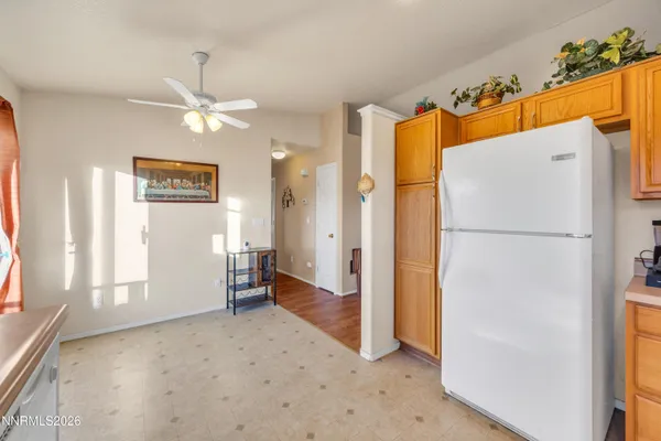 a view of a bedroom with closet and a hallway