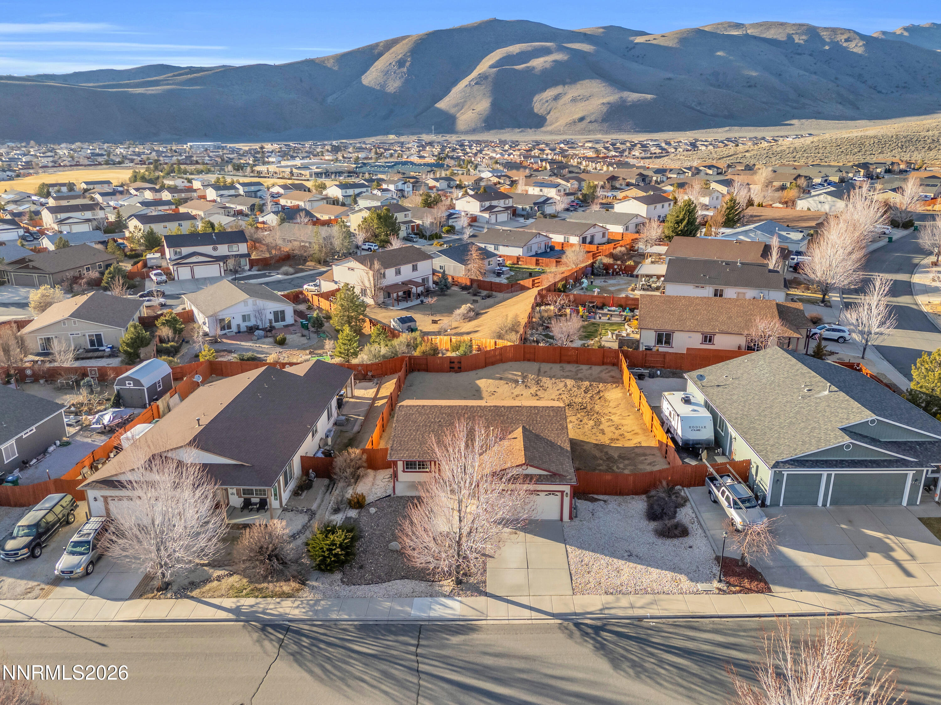 17391 Desert Lake Drive Reno, NV 89508 - Photo 28 of 39 an aerial view of residential houses with outdoor space