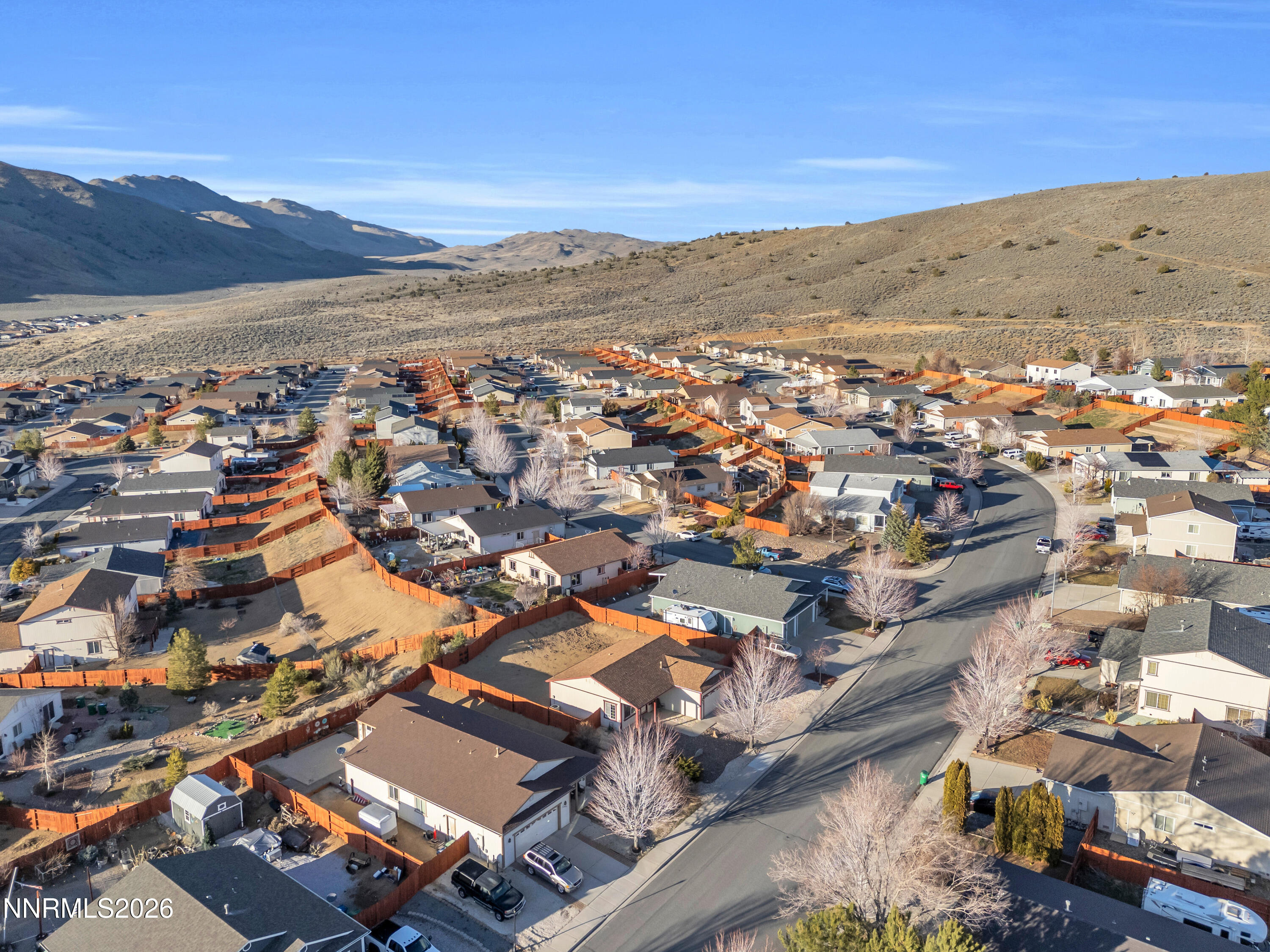 17391 Desert Lake Drive Reno, NV 89508 - Photo 29 of 39 an aerial view of residential houses with outdoor space