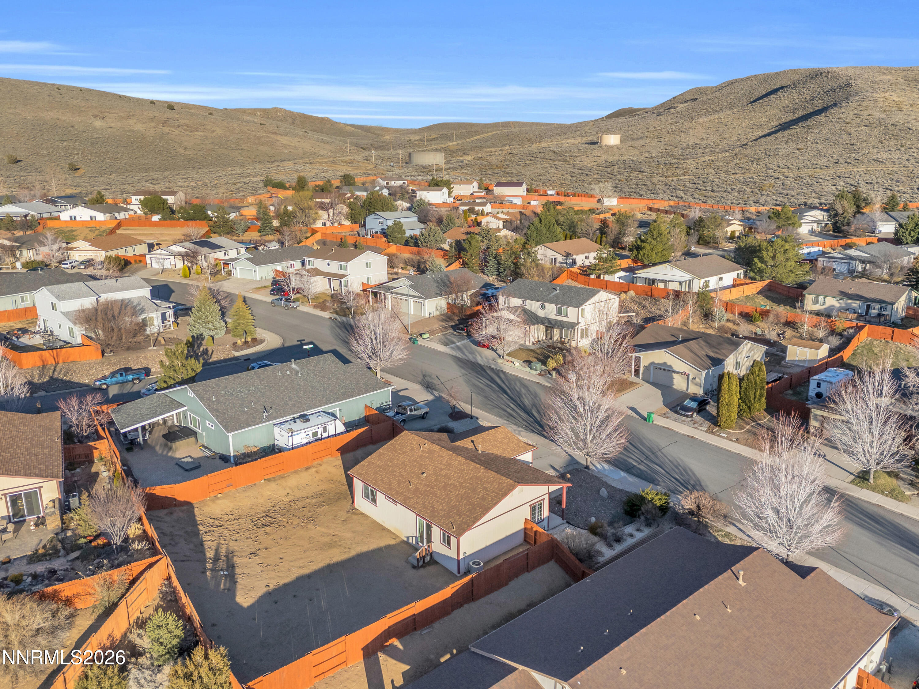 17391 Desert Lake Drive Reno, NV 89508 - Photo 35 of 39 an aerial view of residential houses with outdoor space