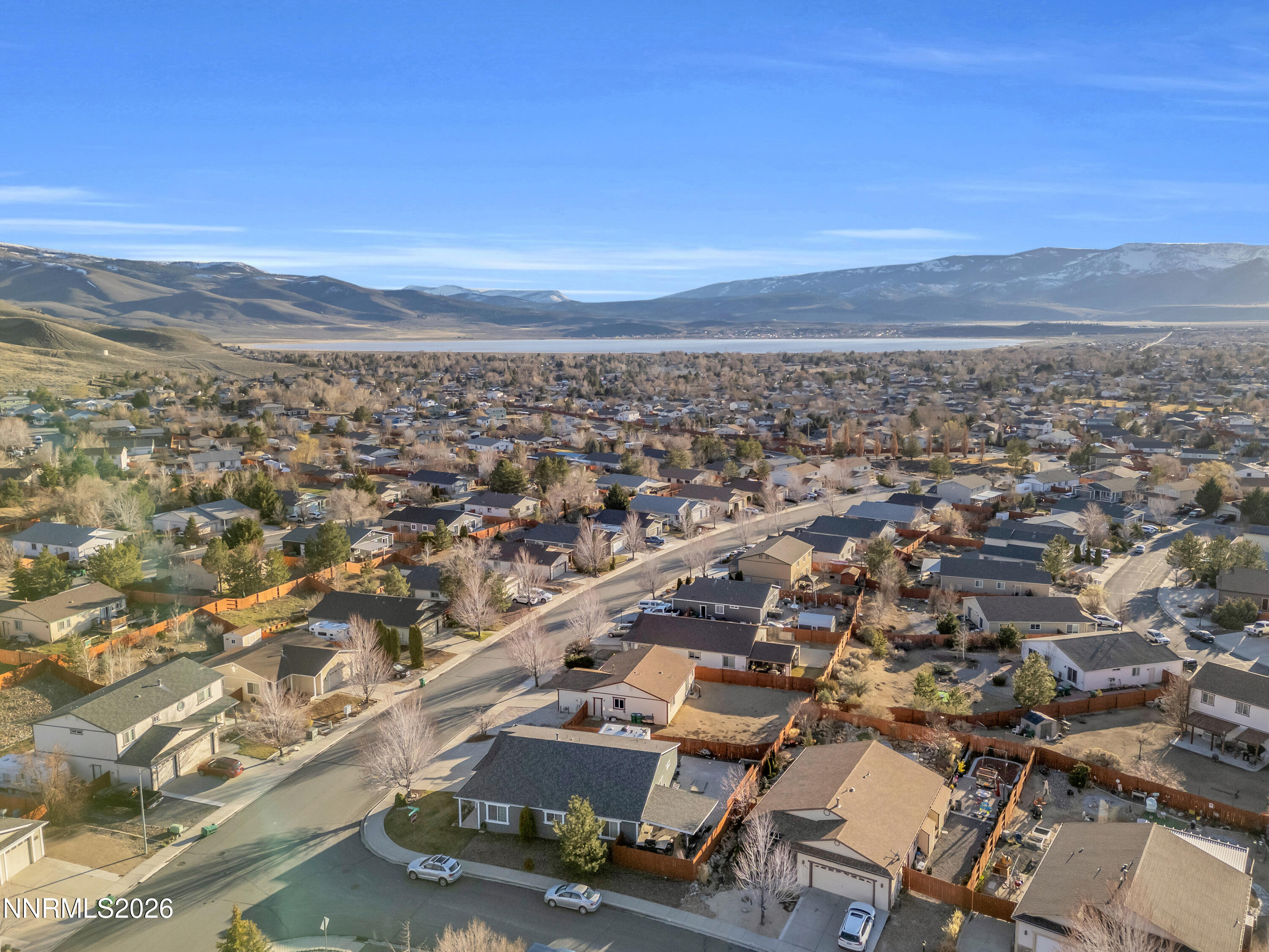 17391 Desert Lake Drive Reno, NV 89508 - Photo 38 of 39 an aerial view of residential houses with outdoor space