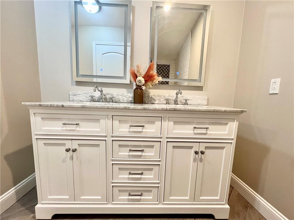 375 Old Rt 21 Road McClellandtown, PA 15458 - Photo 24 of 39 a view of a sink and mirror