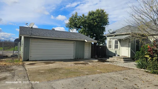 a house with a outdoor space