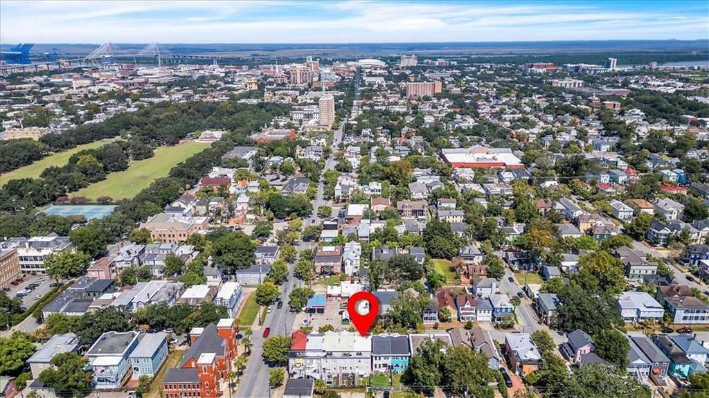 209 East Duffy Street, Unit A Savannah, GA 31401 - Photo 16 of 17 an aerial view of a city