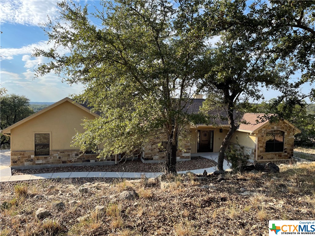 632 Lasso Loop Canyon Lake, TX 78133 - Photo 1 of 1 a view of a house with a yard