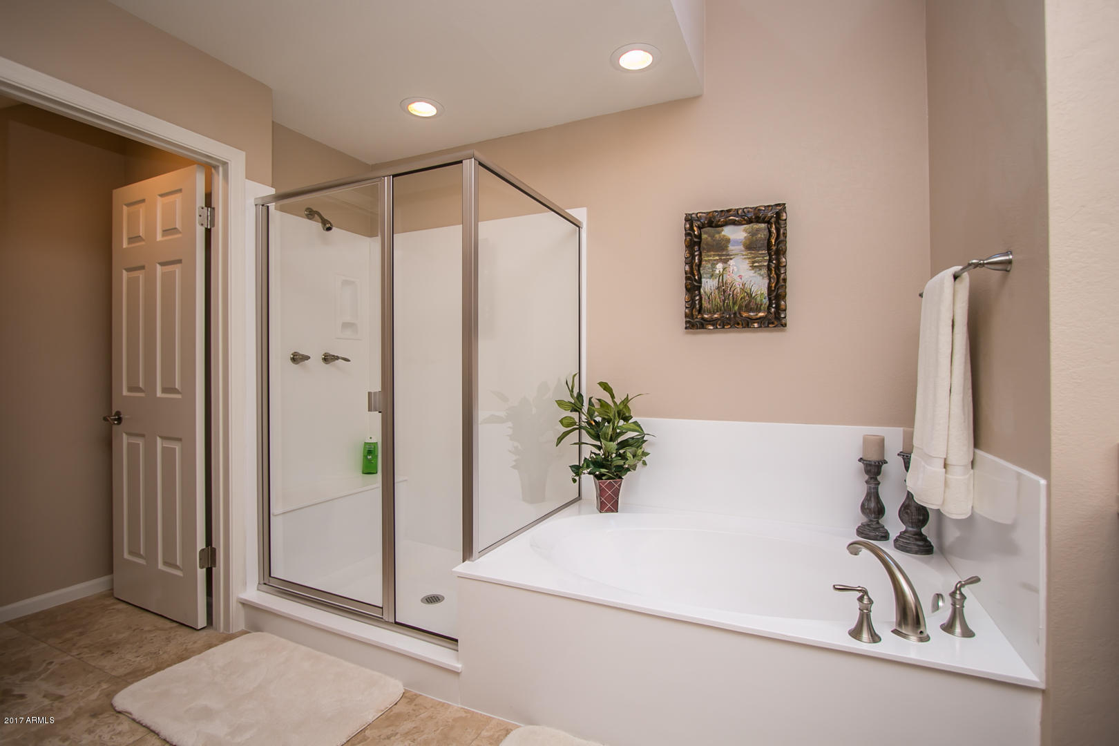 7272 East Gainey Ranch Road, Unit 90 Scottsdale, AZ 85258 - Photo 9 of 25 Downstairs Master Bathroom