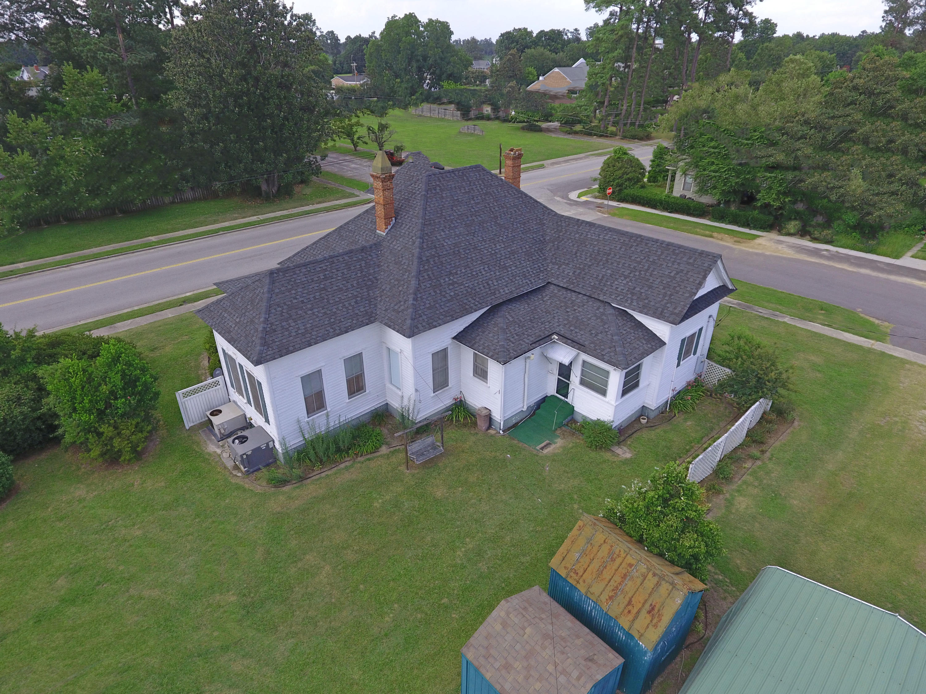 5314 Cameron Road Cameron, SC 29030 - Photo 3 of 26 Aerial of back of Cameron house
