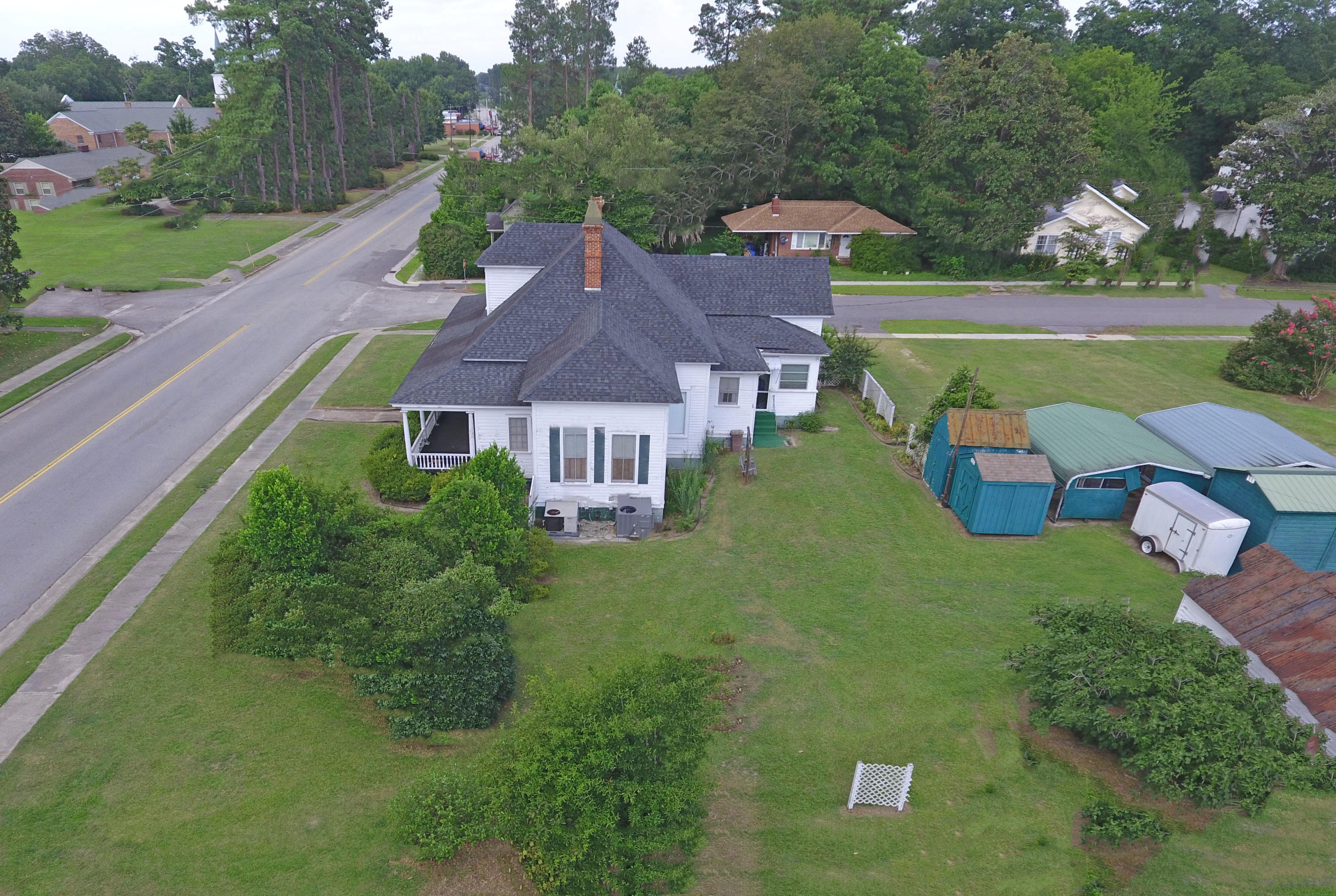 5314 Cameron Road Cameron, SC 29030 - Photo 22 of 26 Cameron aerial side of house